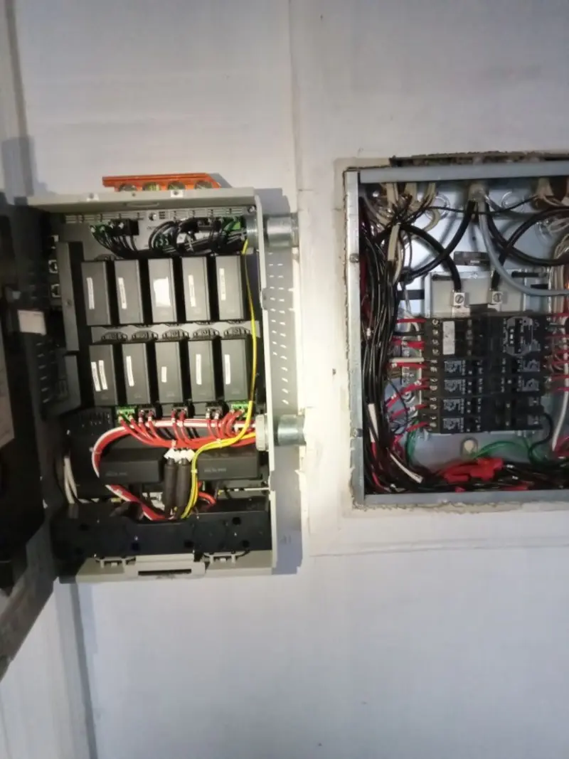 Electrical panel upgrade completed for Commercial Electrician Services in Pauls Valley